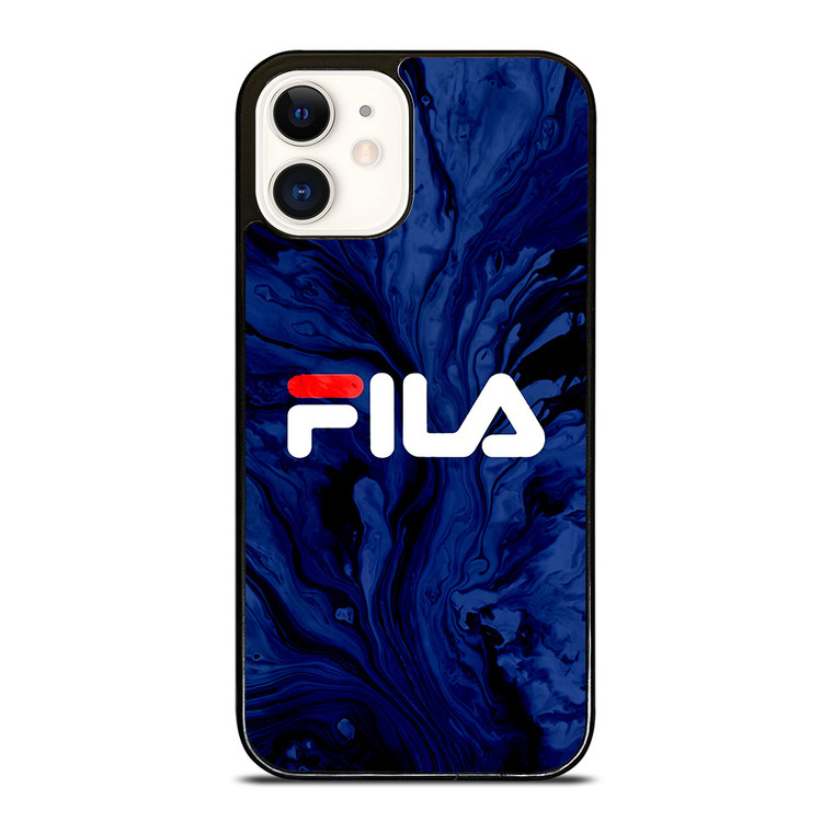 FILA SPORT LOGO MARBLE ART iPhone 12 Case