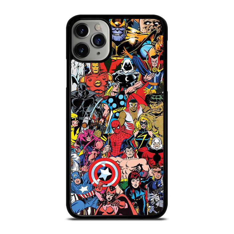 MARVELCOMICS CHARACTERS iPhone 11 Pro Max Case