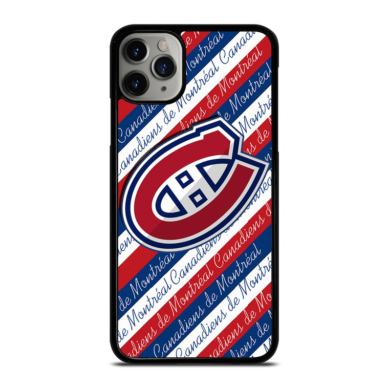 MONTREAL CANADIENS HOCKEY LOGO EMBLEM iPhone 11 Pro Max Case