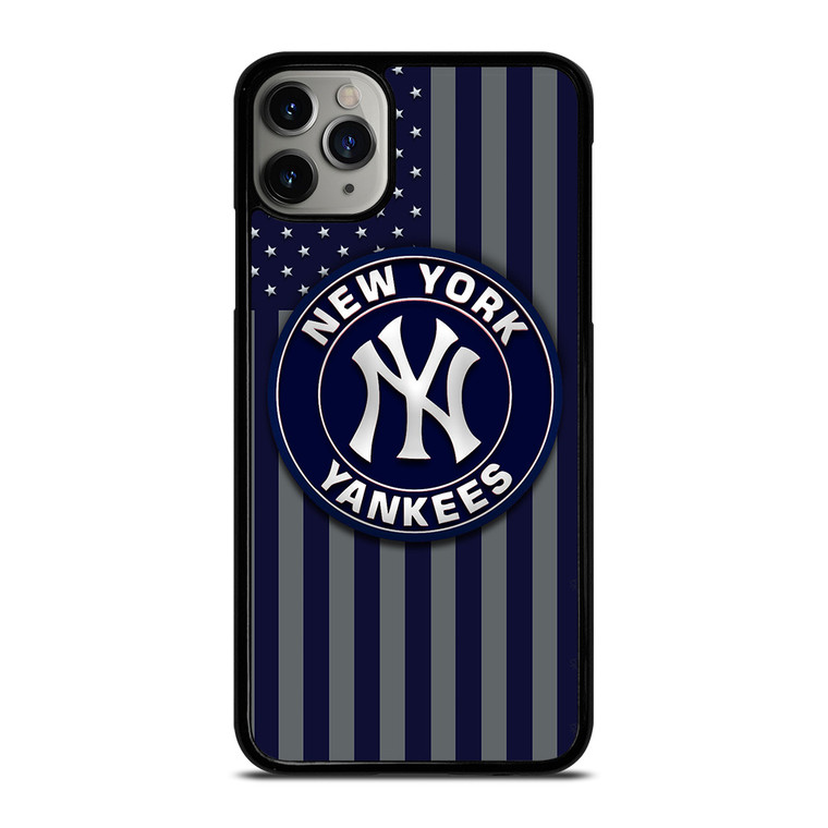NEW YORK YANKEES BASEBALL USA FLAG iPhone 11 Pro Max Case