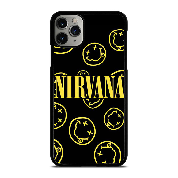 NIRVANA SMILEY FACE COLLAGE iPhone 11 Pro Max Case NIRVANA SMILEY FACE COLLAGE iPhone 11 Pro Max Case