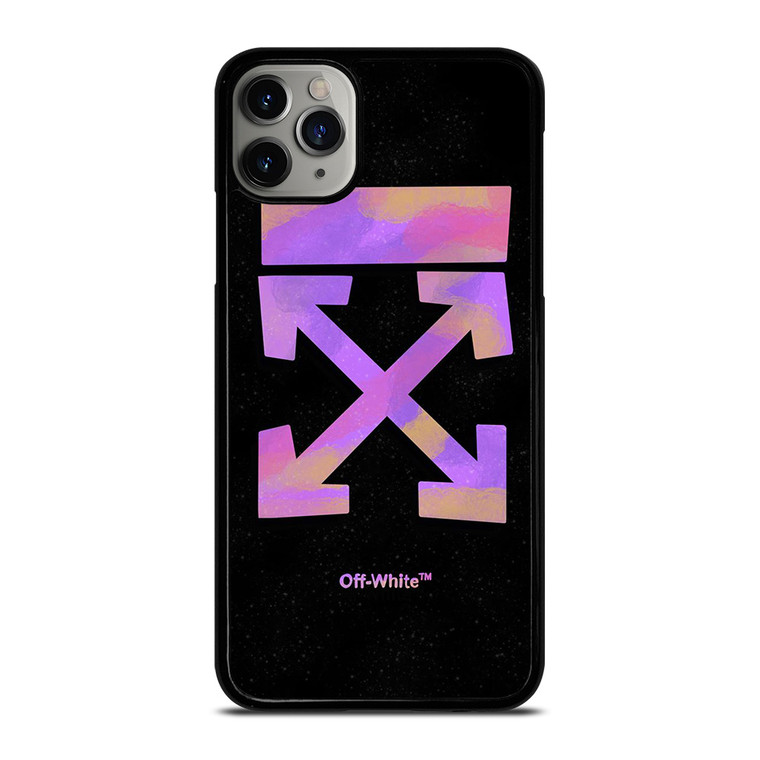 OFF WHITE PURPLE SPRAY iPhone 11 Pro Max Case