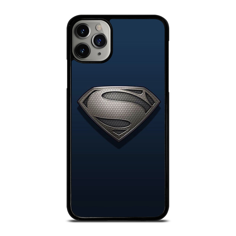SUPERMAN NEW LOGO GREY iPhone 11 Pro Max Case