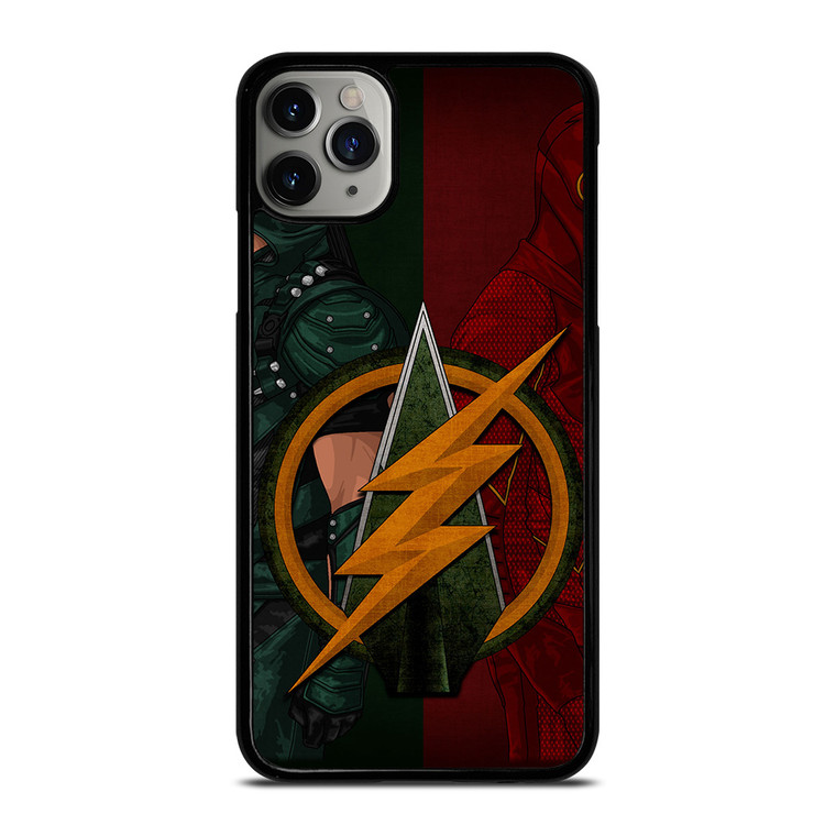 THE FLASH GREEN ARROW LOGO DC iPhone 11 Pro Max Case