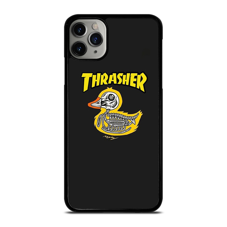THRASHER SKATEBOARD MAGAZINE DUCK iPhone 11 Pro Max Case