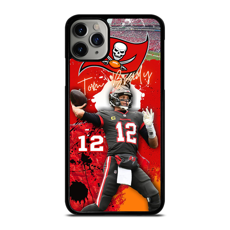 TOM BRADY TAMPA BAY BUCANEERS iPhone 11 Pro Max Case TOM BRADY TAMPA BAY BUCANEERS iPhone 11 Pro Max Case