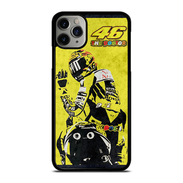 VALENTINO ROSSI THE DOCTOR 46 MOTOGP LEGEND iPhone 11 Pro Max Case