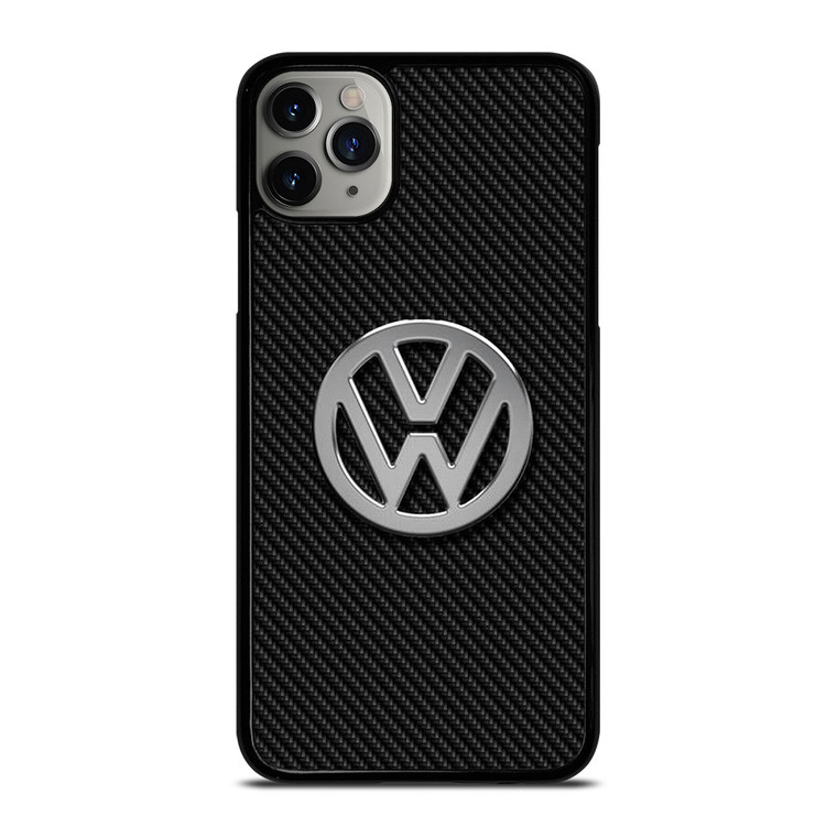 VW VOLKSWAGEN LOGO CARBON iPhone 11 Pro Max Case