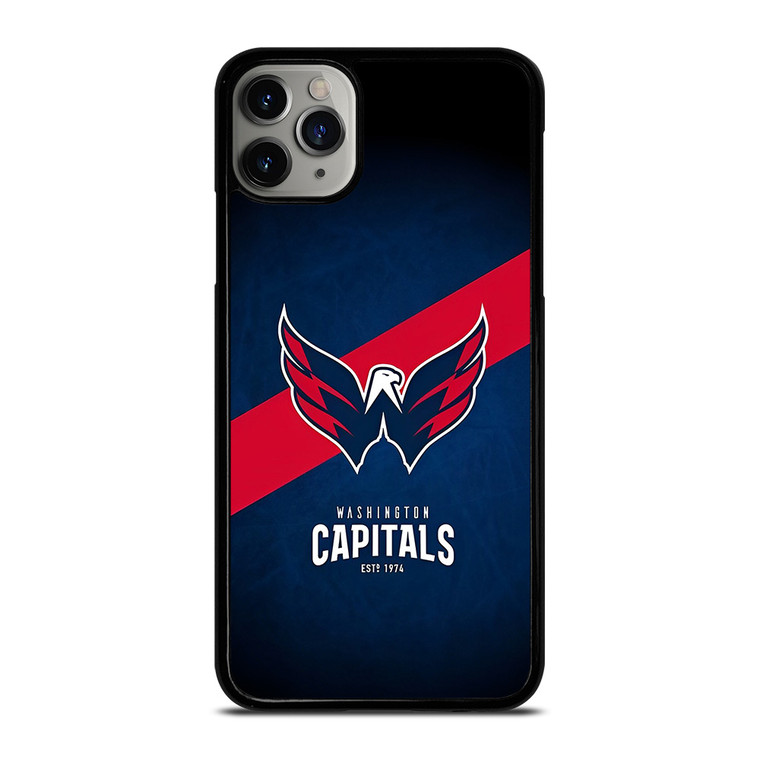 WASHINGTON CAPITALS LOGO NHL HOCKEY CLUB iPhone 11 Pro Max Case