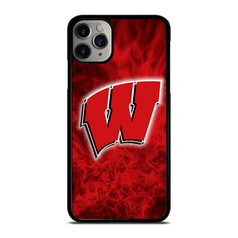 WISCONSIN BADGER LOGO iPhone 11 Pro Max Case