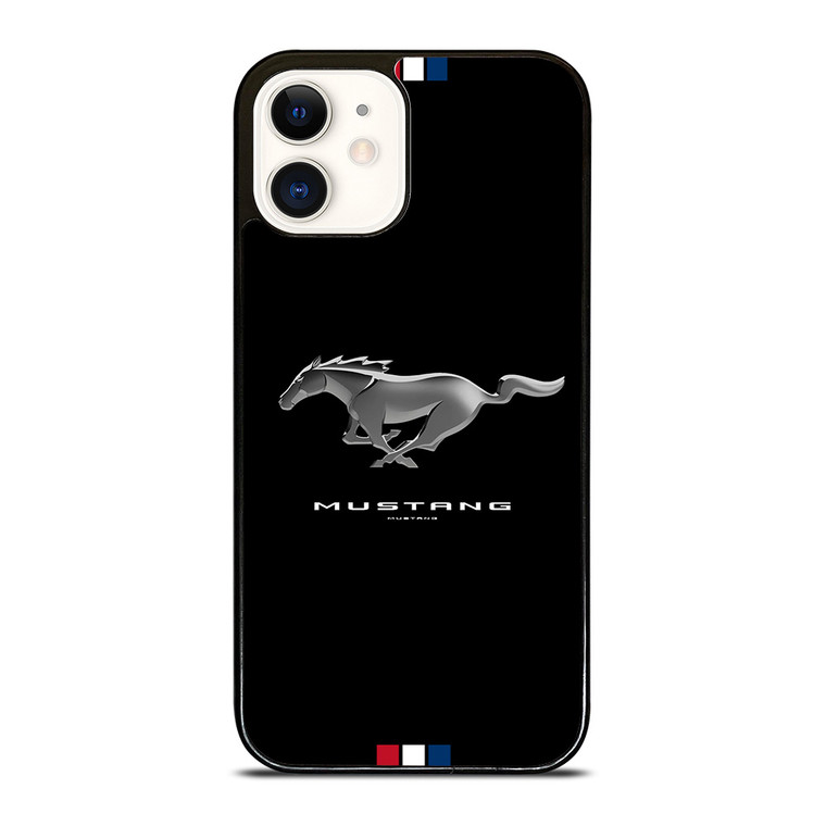FORD MUSTANG LOGO 3 iPhone 12 Case