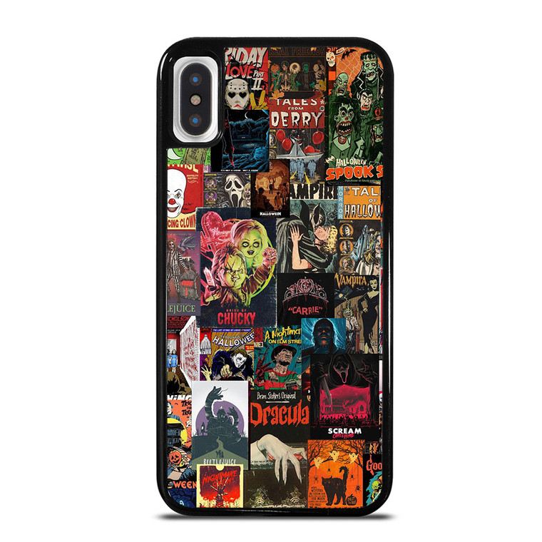HORROR MOVIE COMPILATION POSTER iPhone X / XS Case