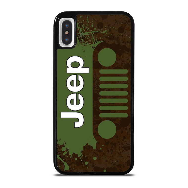 JEEP WRANGLER LOGO GREEN iPhone X / XS Case