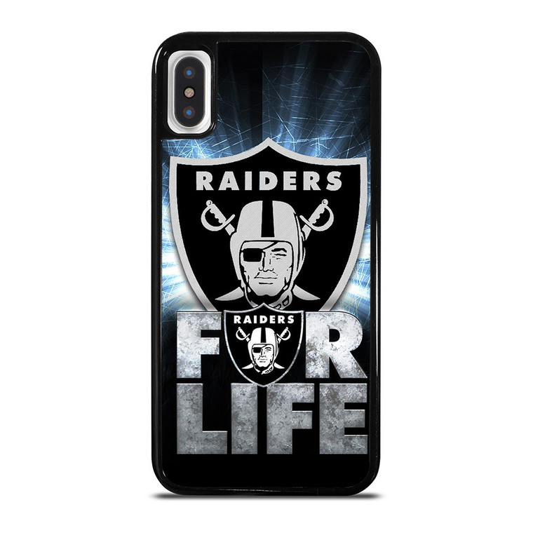 LAS VEGAS RAIDERS FOOTBALL LOGO iPhone X / XS Case