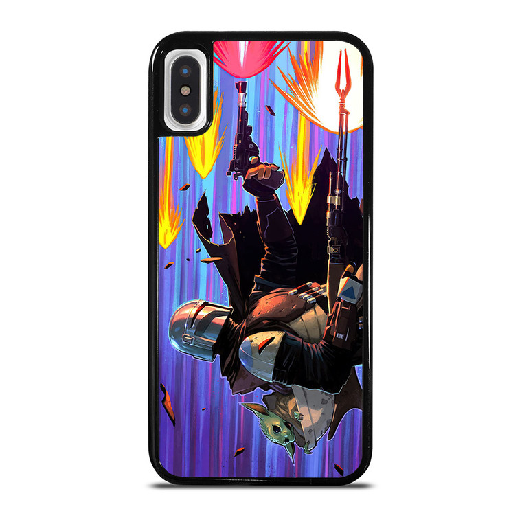 MANDALORIAN GROGU BABY YODA STAR WARS iPhone X / XS Case