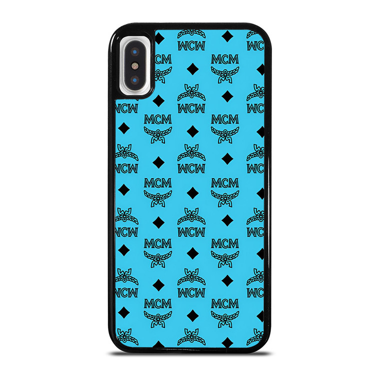 MCM WORLDWIDE ICON BLUE iPhone X / XS Case