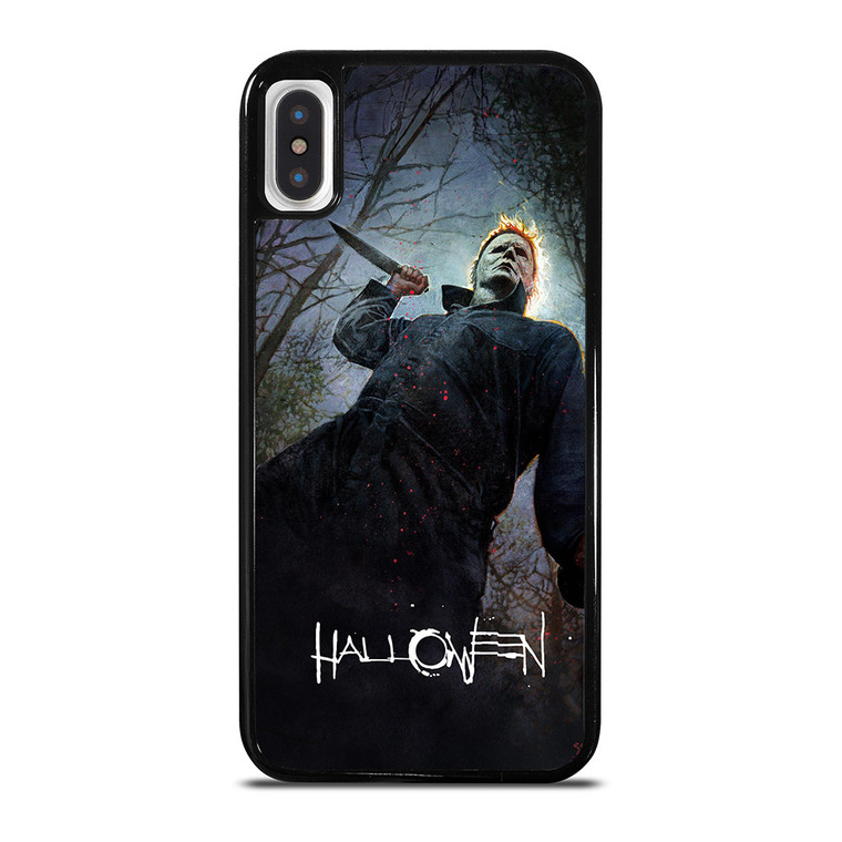 MICHAEL MYERS HALLOWEEN HORROR MOVIE iPhone X / XS Case