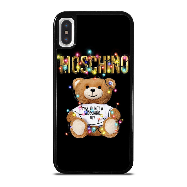 MOSCHINO BEAR IS NOT A TOY iPhone X / XS Case