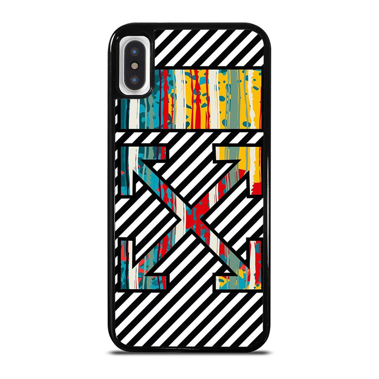 OFF WHITE STRIPES iPhone X / XS Case