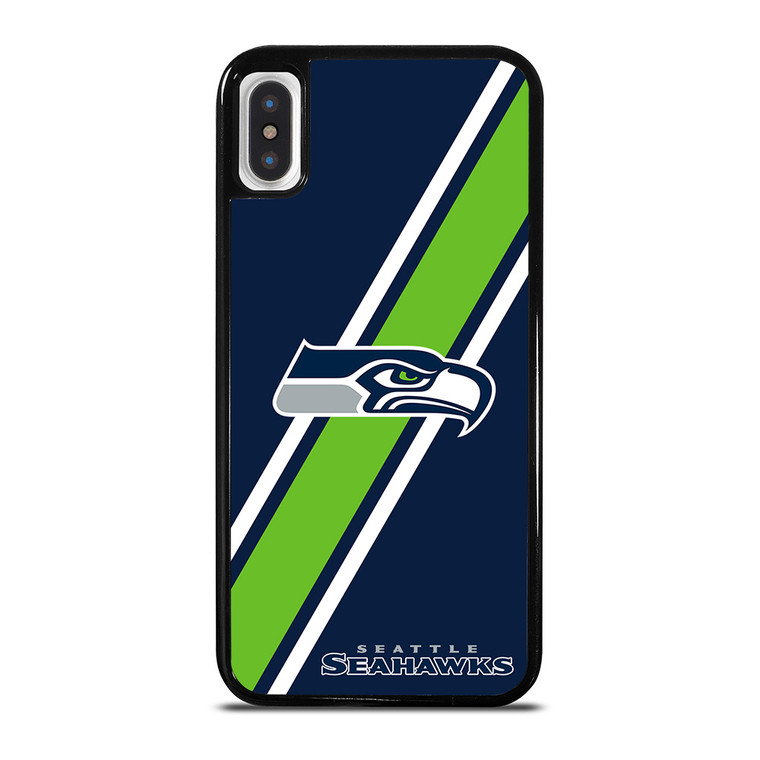 SEATTLE SEAHAWKS LOGO FOOTBALL TEAM iPhone X / XS Case