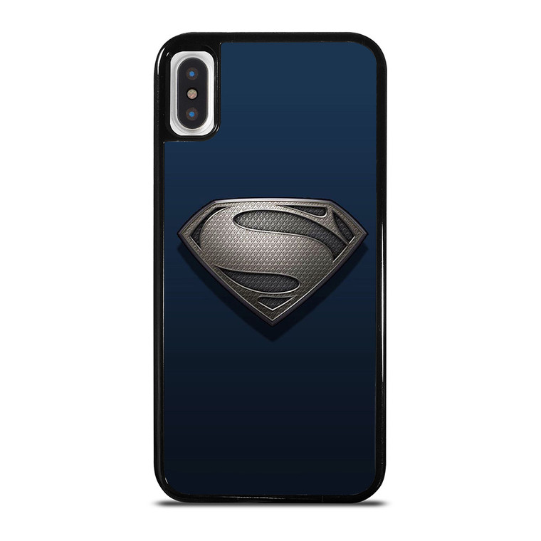 SUPERMAN NEW LOGO GREY iPhone X / XS Case