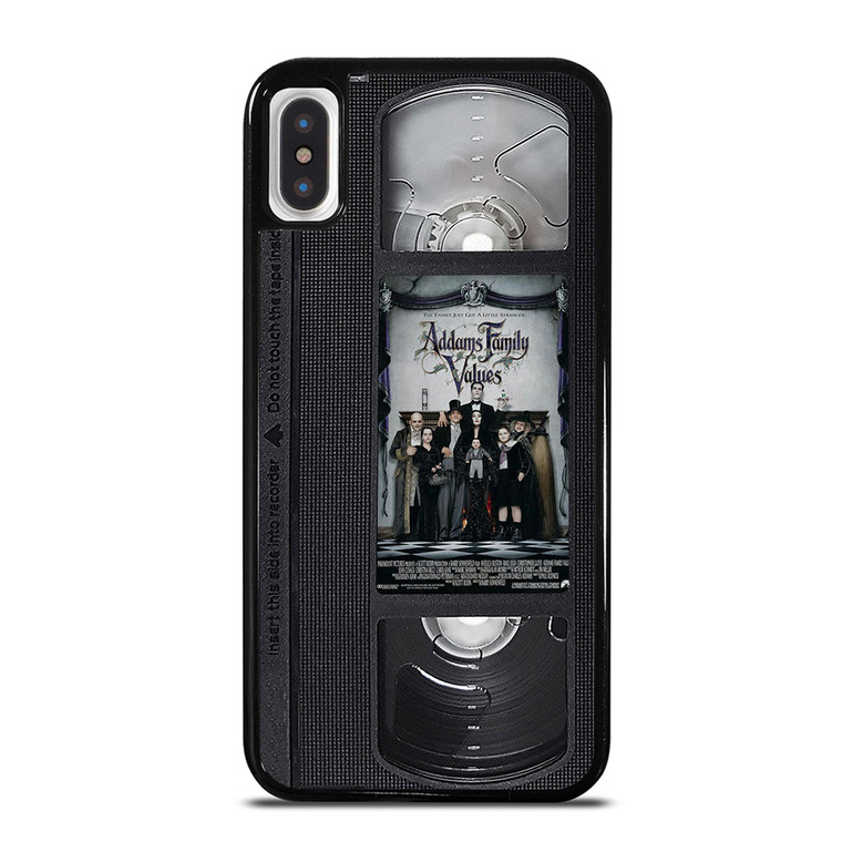 THE ADAMS FAMILY HORROR MOVIE TAPE iPhone X / XS Case