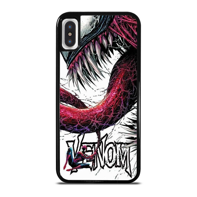 VENOM VS SPIDERMAN MARVEL COMIC iPhone X / XS Case