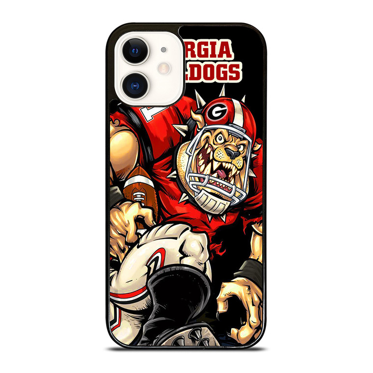 GEORGIA BULLDOGS FOOTBALL iPhone 12 Case