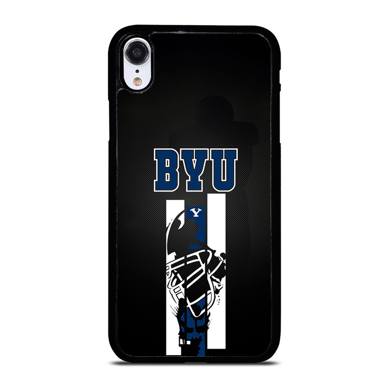 BYU BRIGHAM YOUNG UNIVERSITY FOOTBALL iPhone XR Case