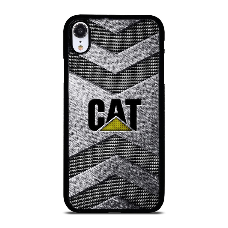CATERPILLAR TRACTOR CAT METAL LOGO iPhone XR Case