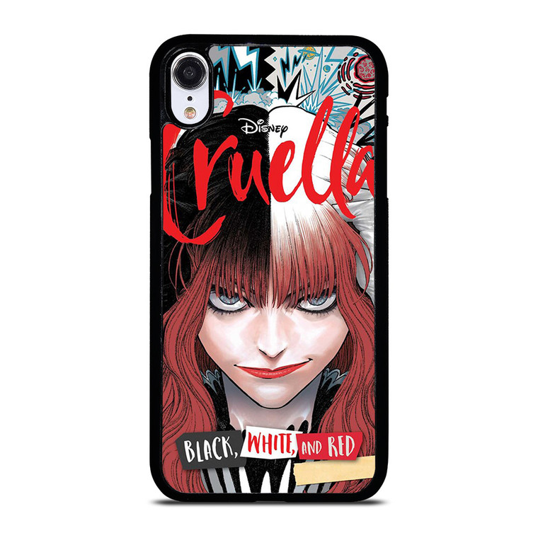CRUELLA DEVILLE YOUNG DISNEY CARTOON iPhone XR Case