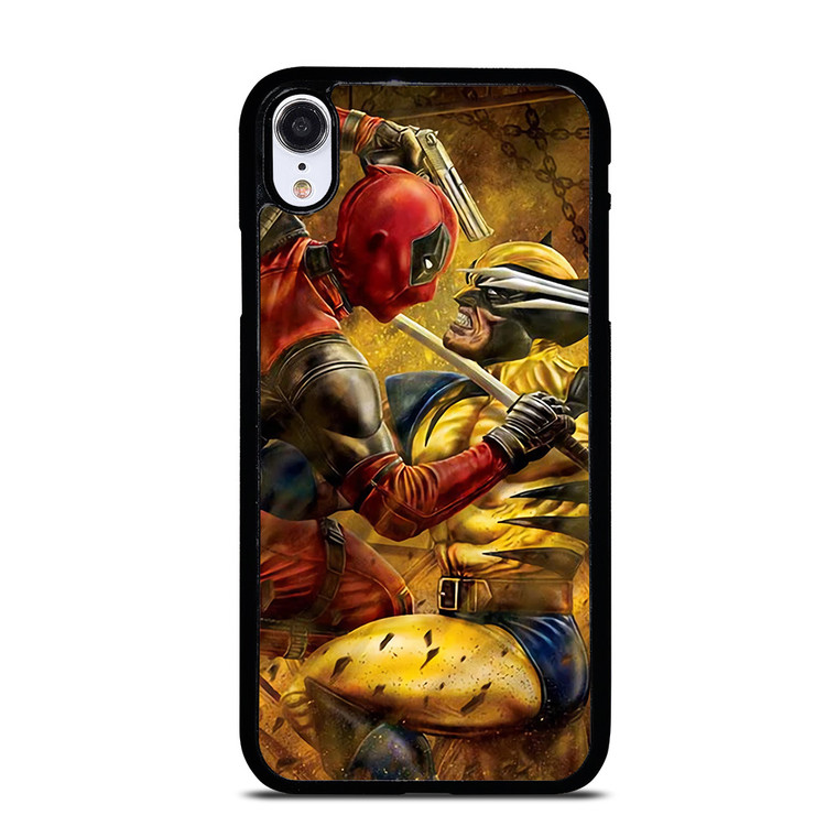 DEADPOOL VS WOLVERINE MARVEL iPhone XR Case