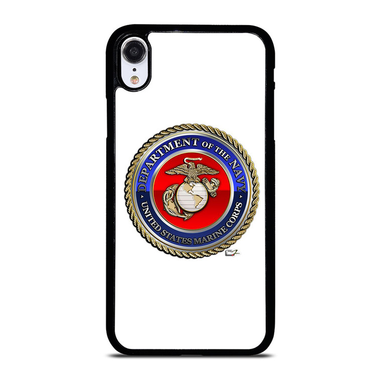 DEPARTMENT OF NAVY USMC MARINE COPRS iPhone XR Case