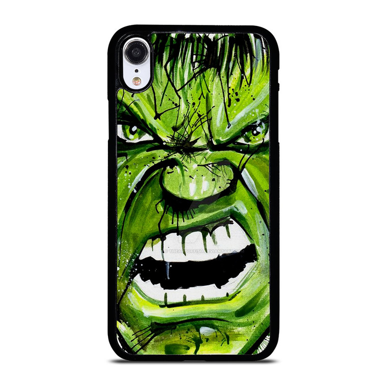 HULK FACE COMIC iPhone XR Case