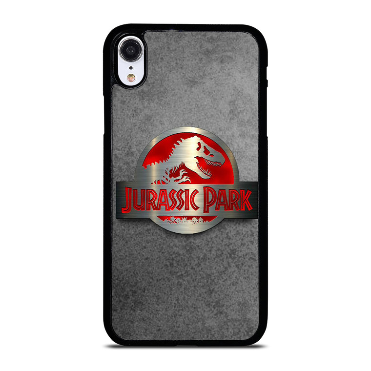 JURASSIC LOGO METAL iPhone XR Case