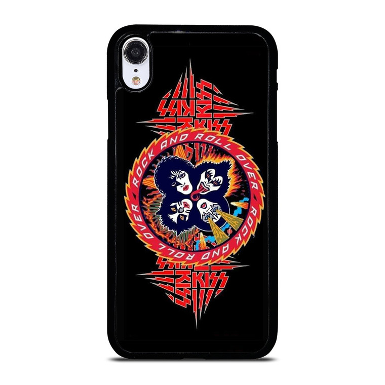 KISS BAND ROCK AND ROLL OVER iPhone XR Case