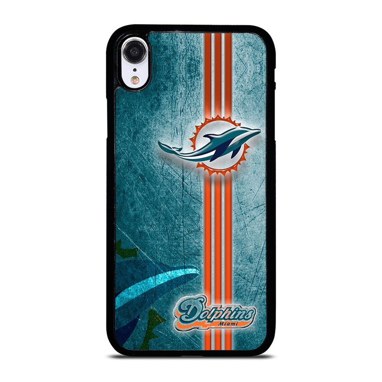 MIAMI DOLPHINS TEAM LOGO iPhone XR Case