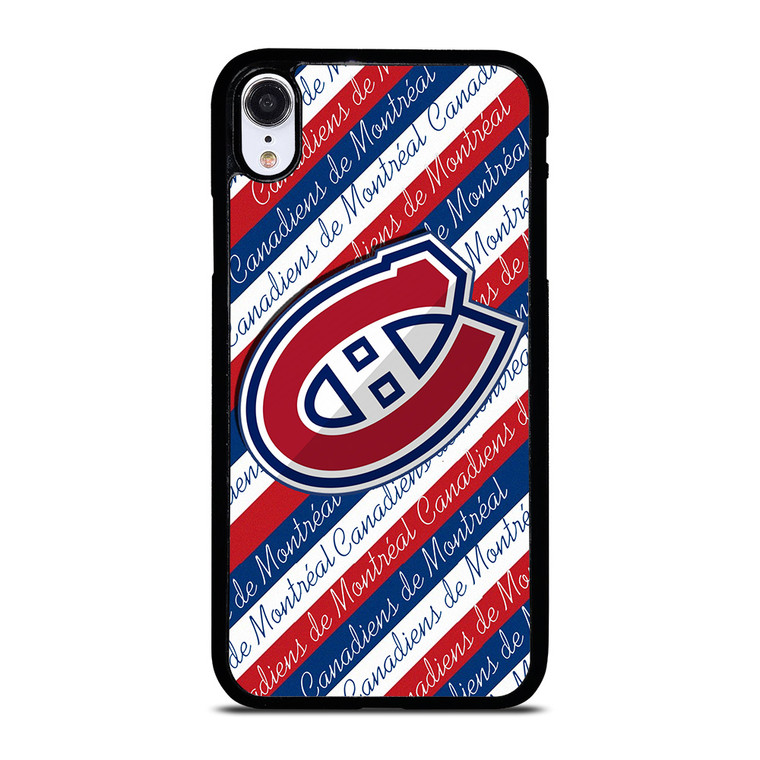 MONTREAL CANADIENS HOCKEY LOGO EMBLEM iPhone XR Case