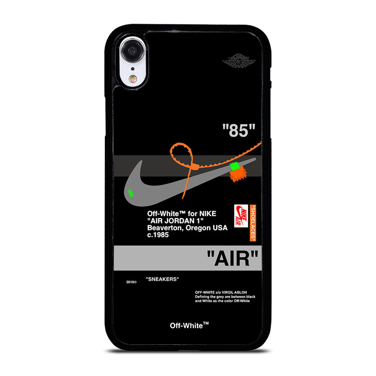 OFF WHITE AIR JORDAN NIKE iPhone XR Case