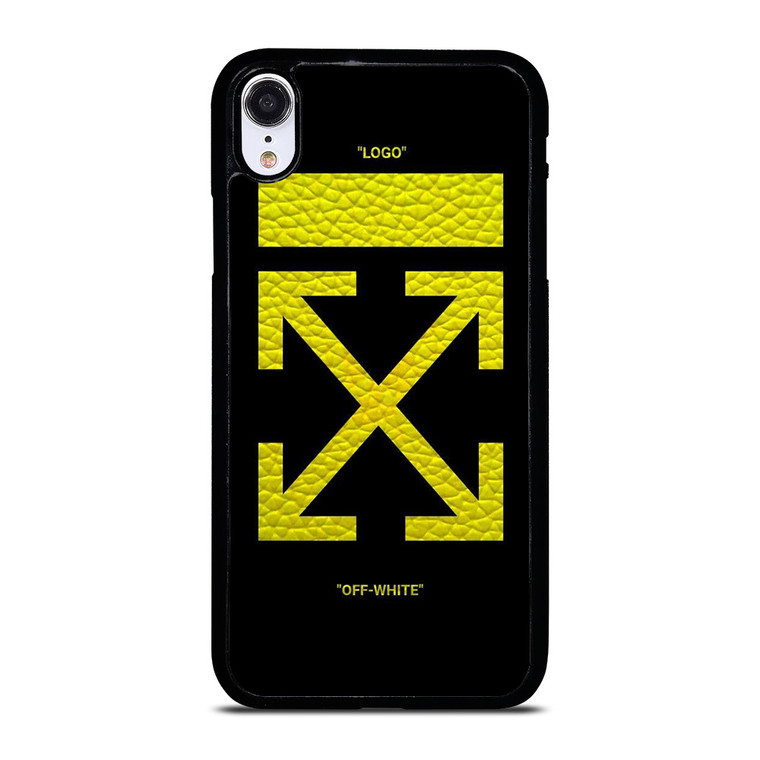 OFFWHITE LOGO YELLOW iPhone XR Case