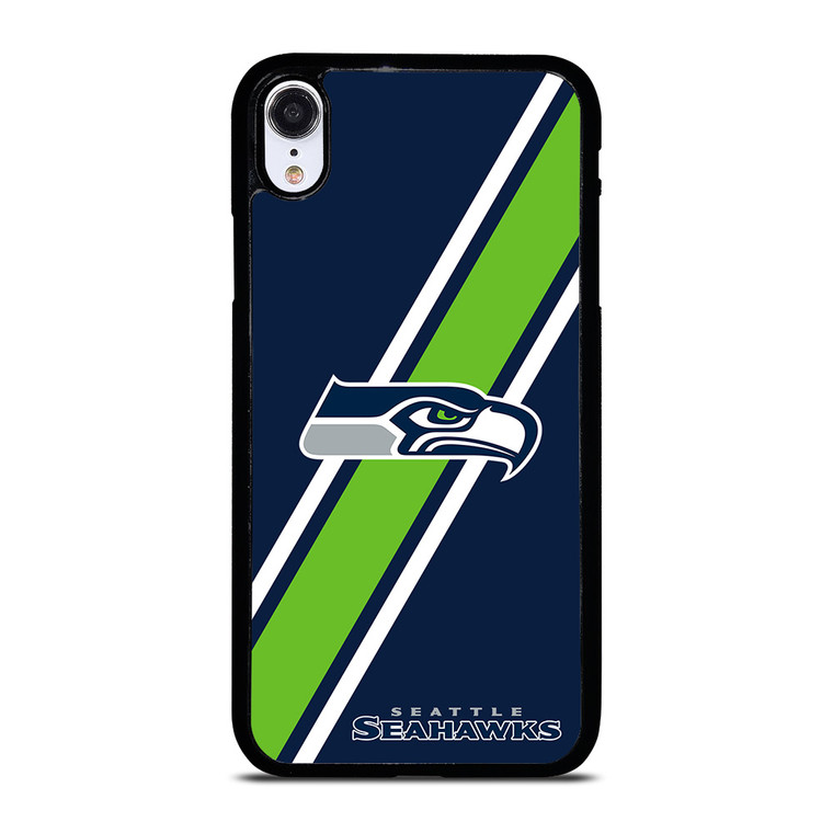 SEATTLE SEAHAWKS LOGO FOOTBALL TEAM iPhone XR Case