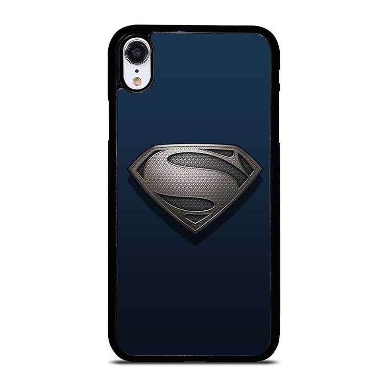 SUPERMAN NEW LOGO GREY iPhone XR Case
