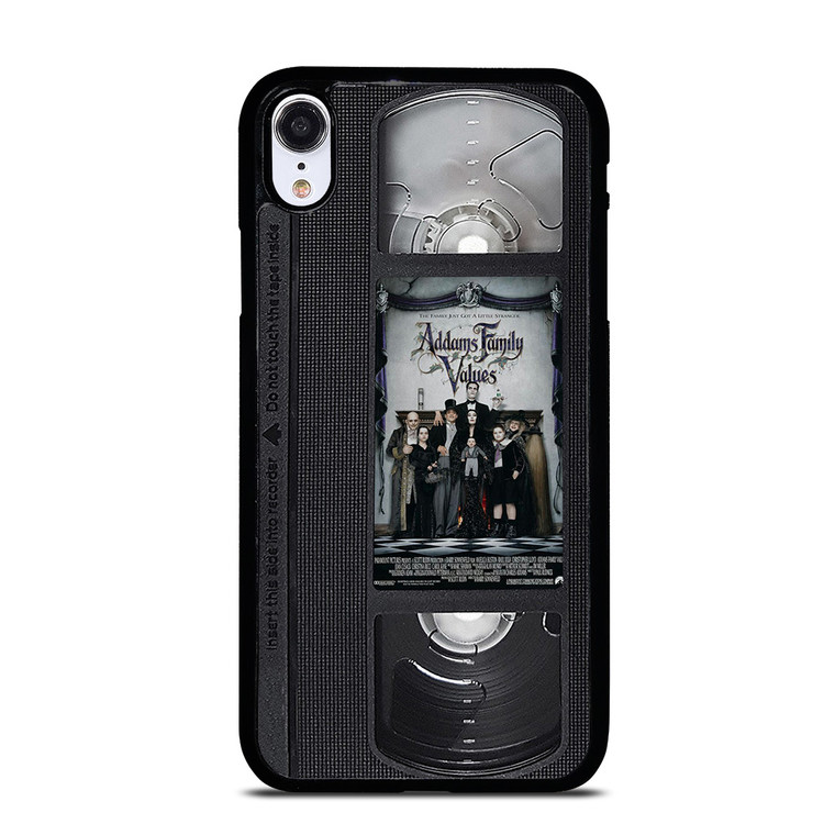 THE ADAMS FAMILY HORROR MOVIE TAPE iPhone XR Case