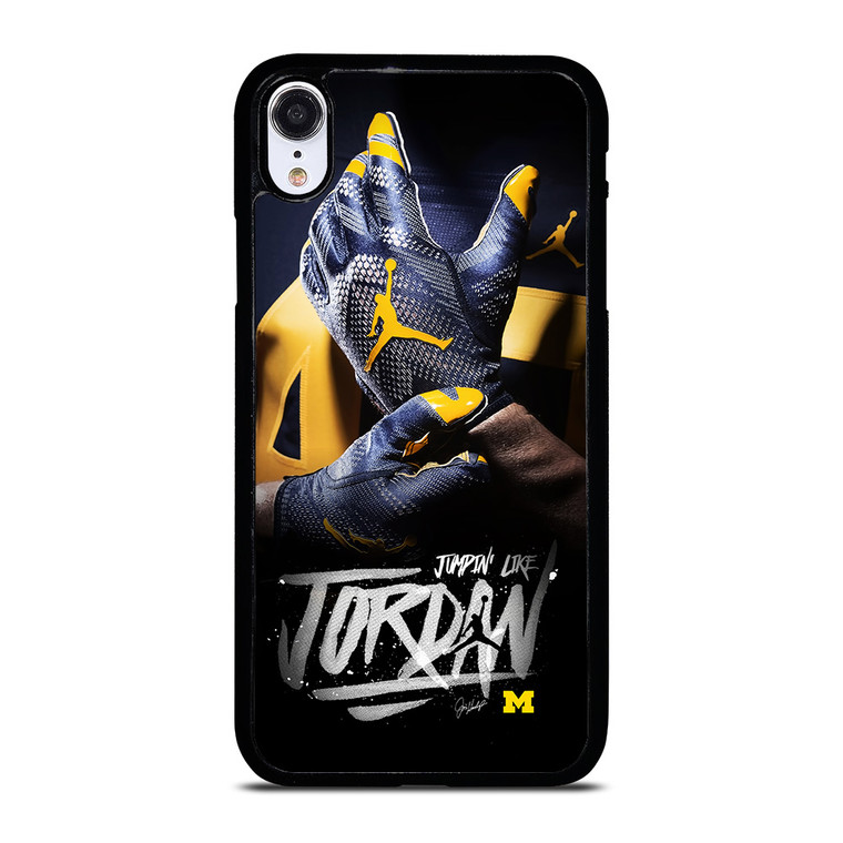 UNIVERSITY OF MICHIGAN AIR JORDAN iPhone XR Case