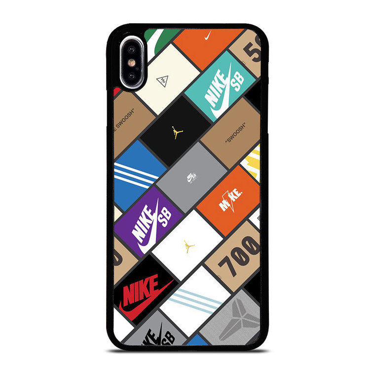 BOX OF SNEAKER NIKE AIR JORDAN KOBE iPhone XS Max Case