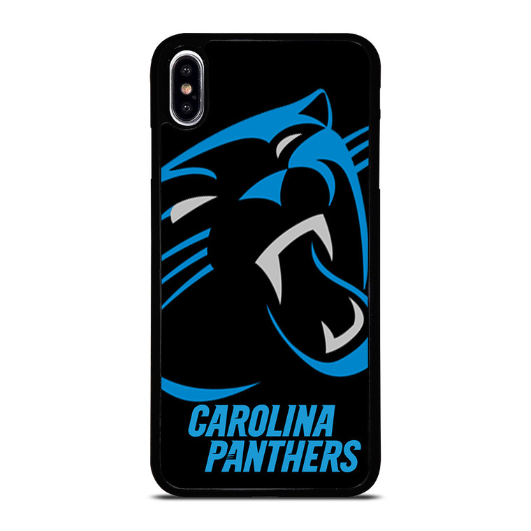 CAROLINA PANTHERS NFL LOGO SYMBOL iPhone XS Max Case