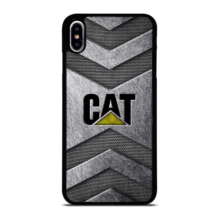 CATERPILLAR TRACTOR CAT METAL LOGO iPhone XS Max Case