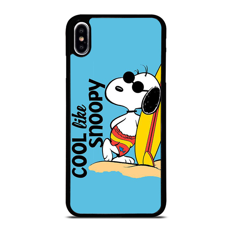 COOL LIKE SNOOPY THE PEANUTS iPhone XS Max Case