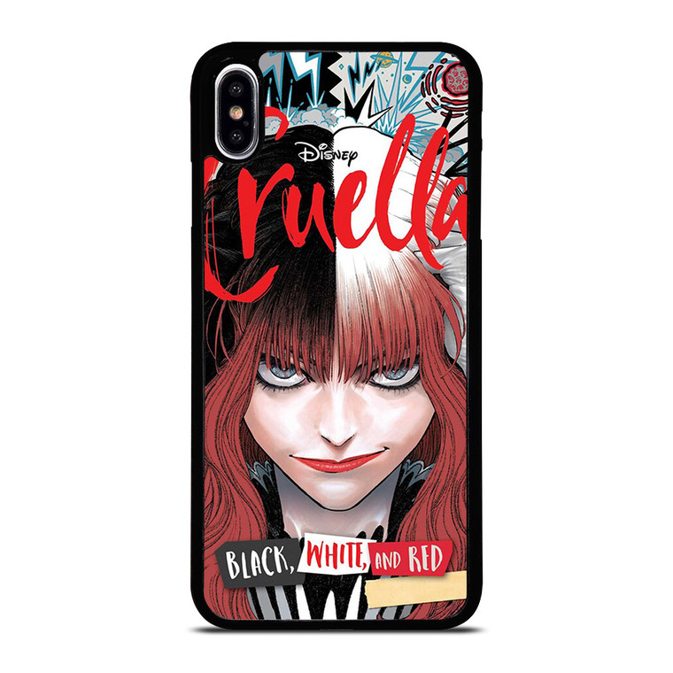 CRUELLA DEVILLE YOUNG DISNEY CARTOON iPhone XS Max Case