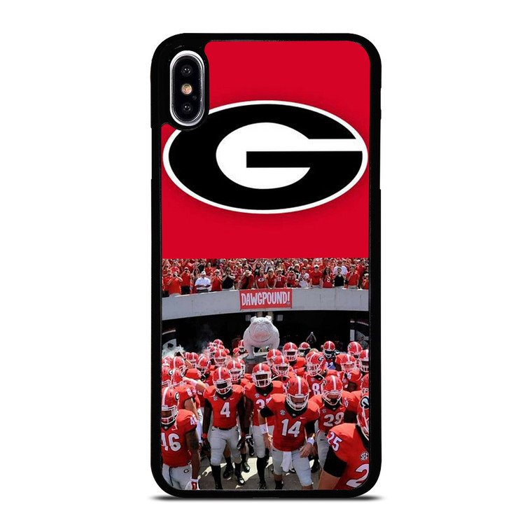 GEORGIA BULDOGS FOOTBALL TEAM iPhone XS Max Case